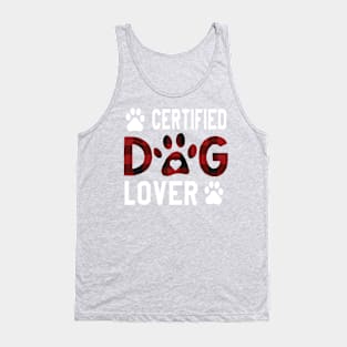 Certified dog lover Tank Top